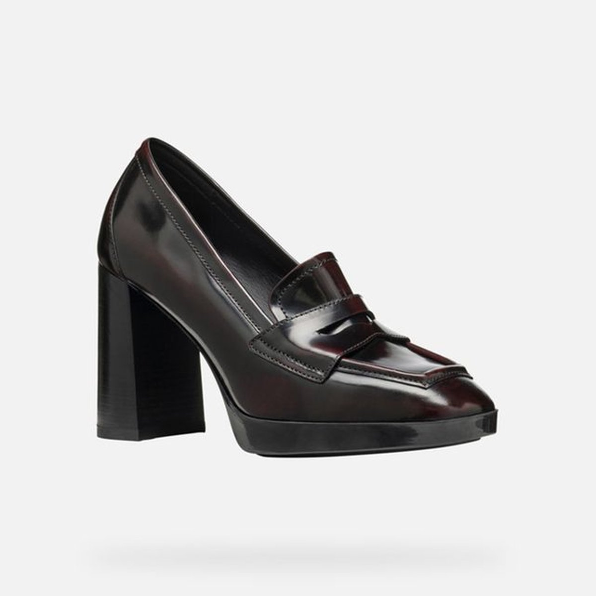 Shoes  D TEULADA bordeaux, GEOX
