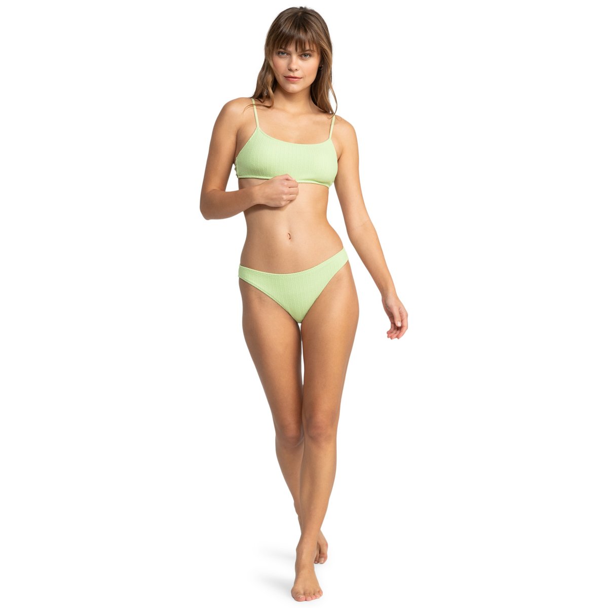 Bas de maillot taille basse ARUBA. vert margarita, ROXY