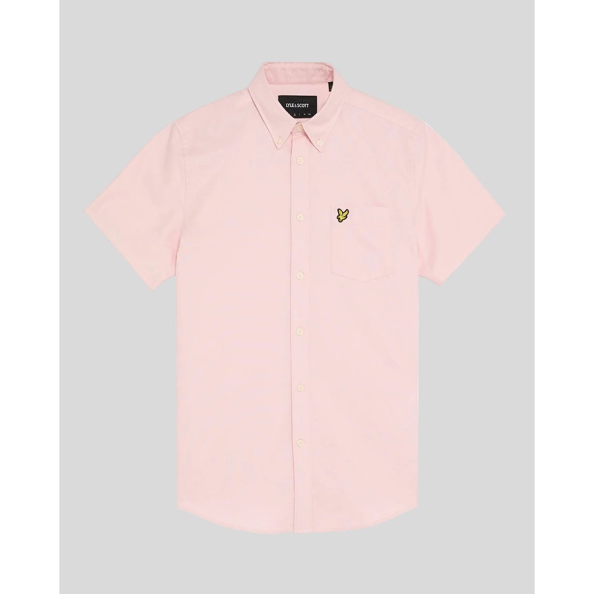 Chemise manches courtes rose clair, LYLE & SCOTT