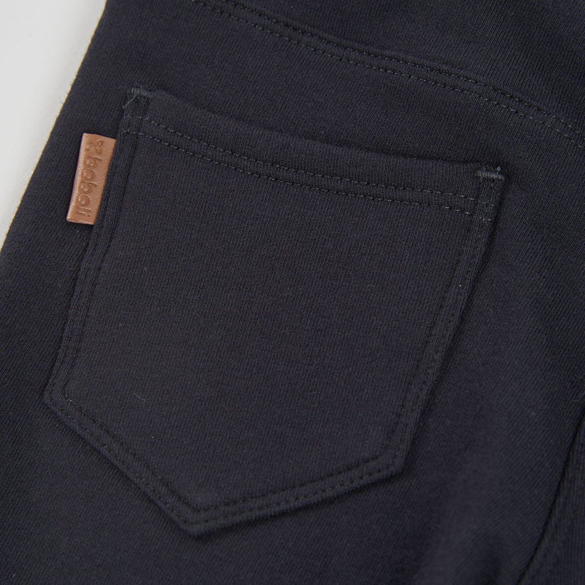 Pantalon molleton fille noir, BOBOLI