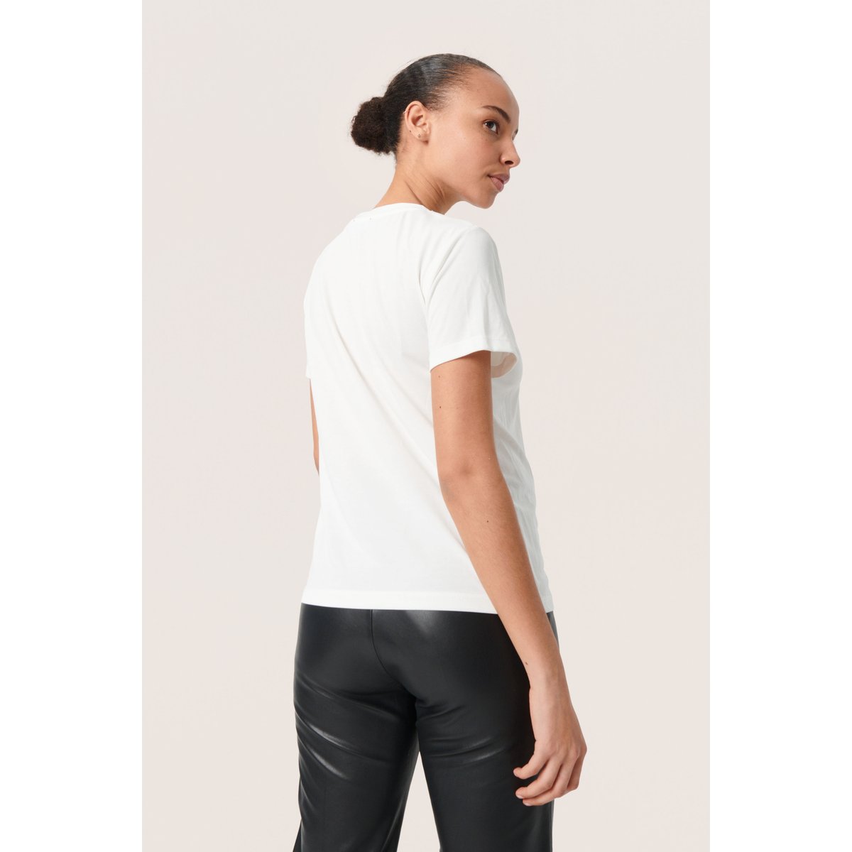 T-shirt blanc broken white, SOAKED IN LUXURY