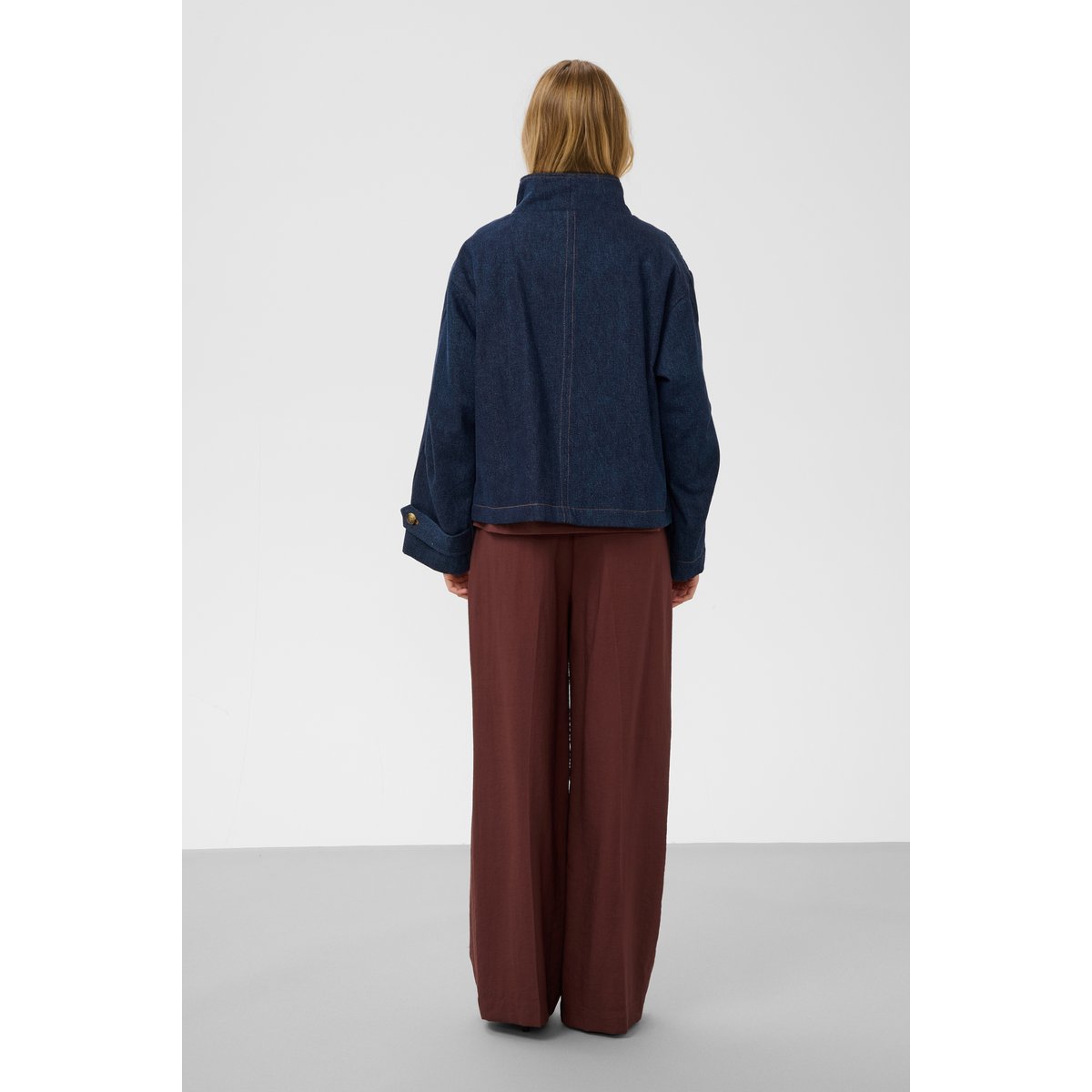 Veste d'extérieur bleu dark blue denim, SOAKED IN LUXURY