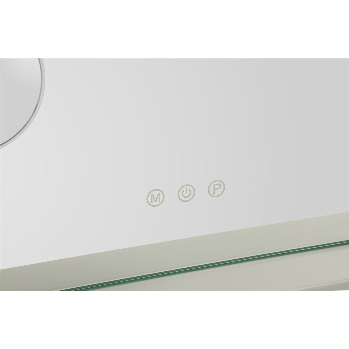 Miroir de table lumineux hollywood en fer MODERN blanc, RECOLLECTION