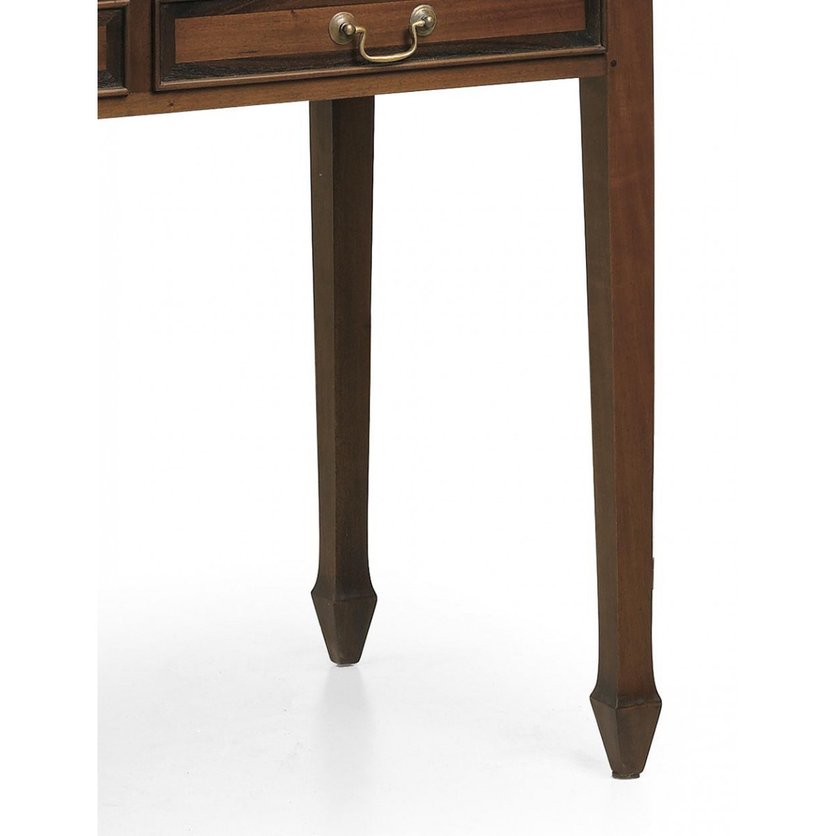 Bureau 10 tiroirs bronze - HELVINIA marron, DECORATION D’AUTREFOIS