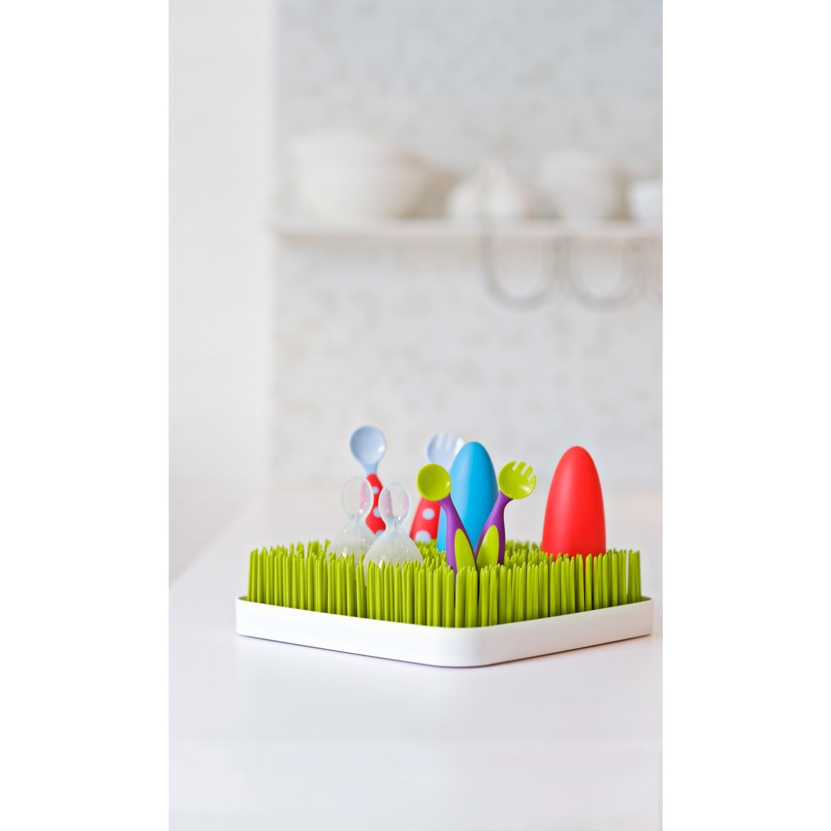 Sèche biberon gazon Grass vert vert, BOON