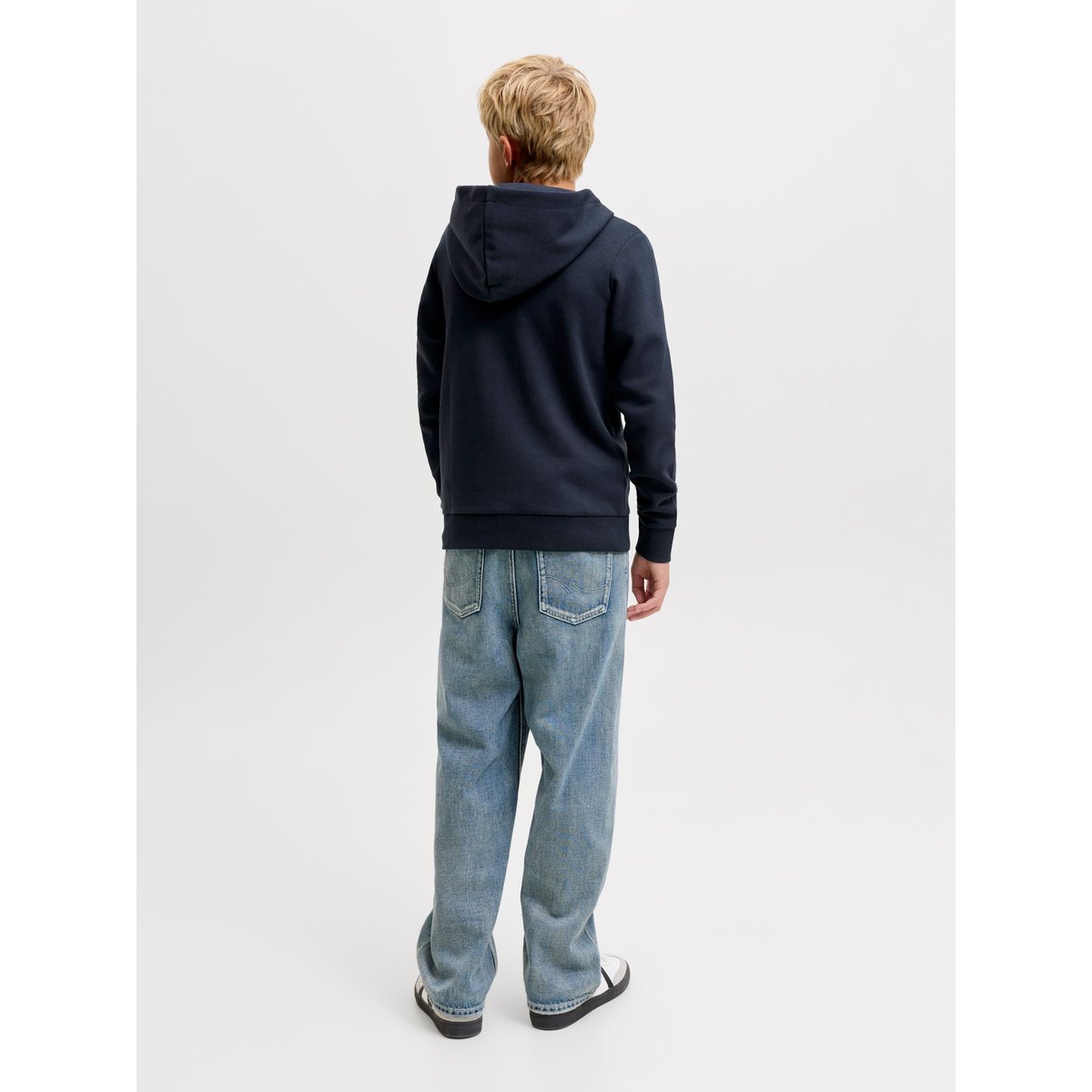 Sweat À Capuche navy blazer, JACK & JONES JUNIOR