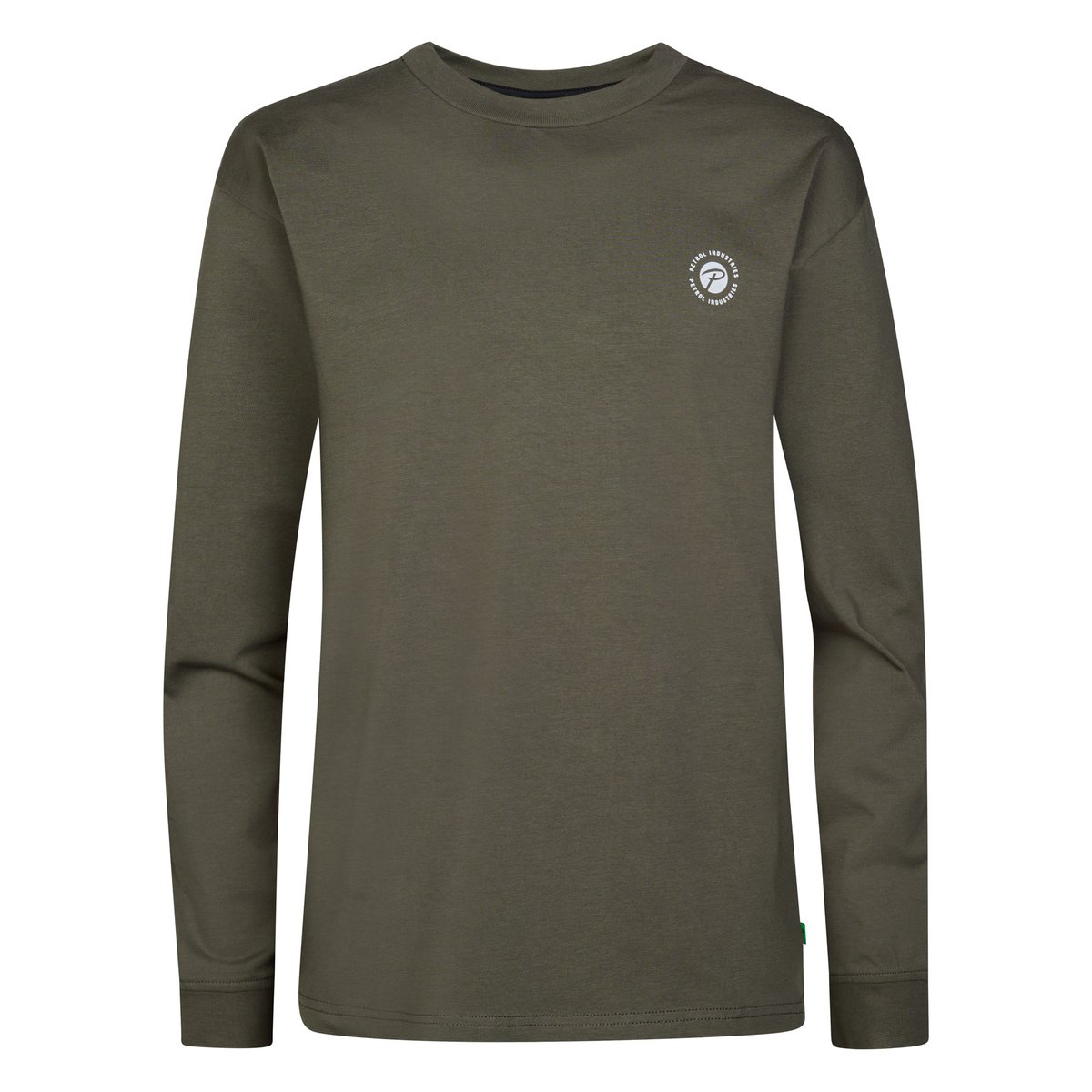 T-shirt manches longues imprimé milllake gris beluga, PETROL INDUSTRIES