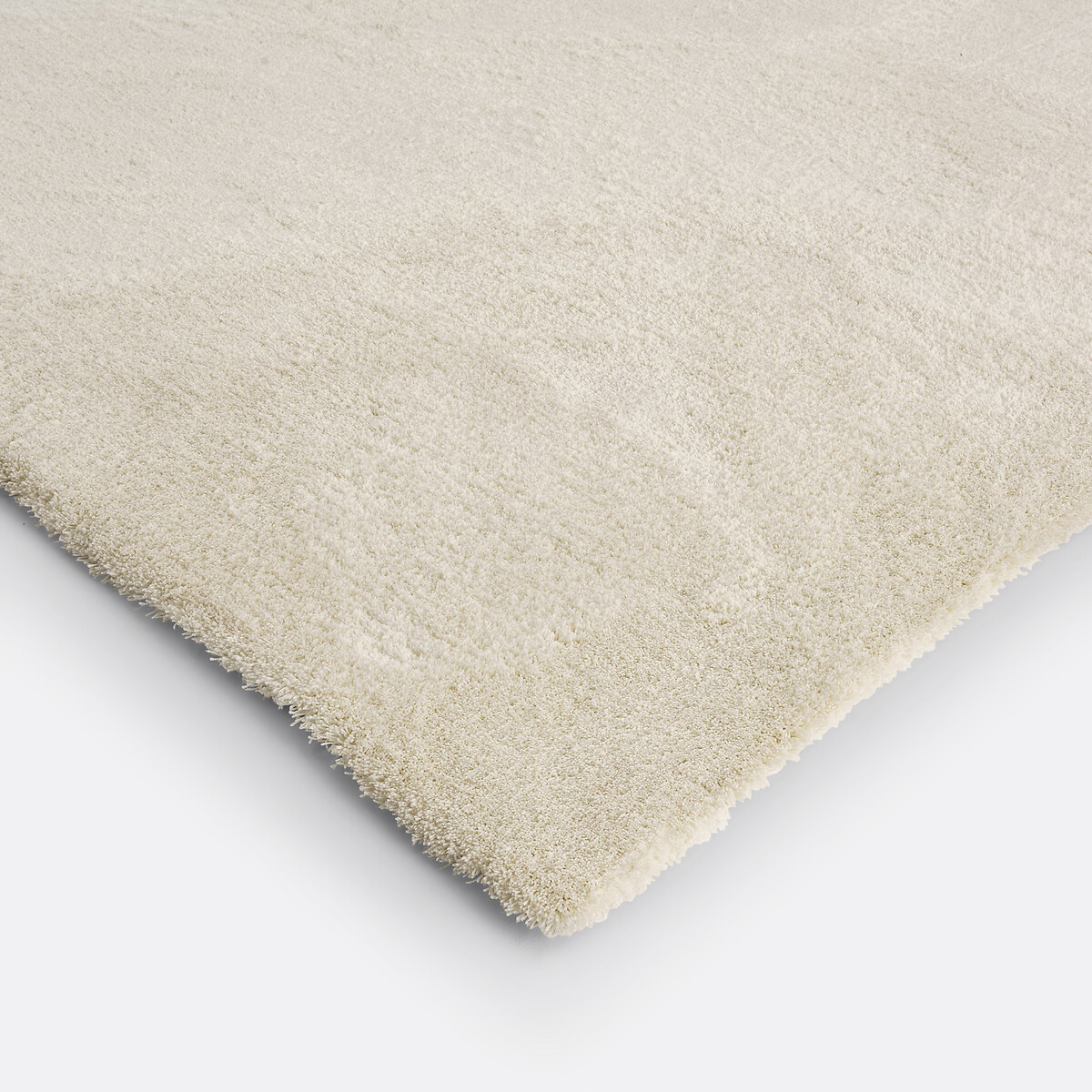 Alfombra mullida microfibra, Cirillo blanco, LA REDOUTE INTERIEURS