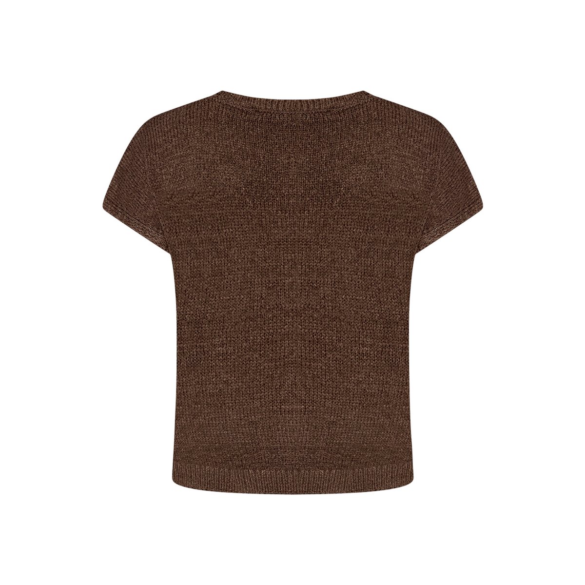 Pull-over en maille à encolure bateau brown, BETTY BARCLAY