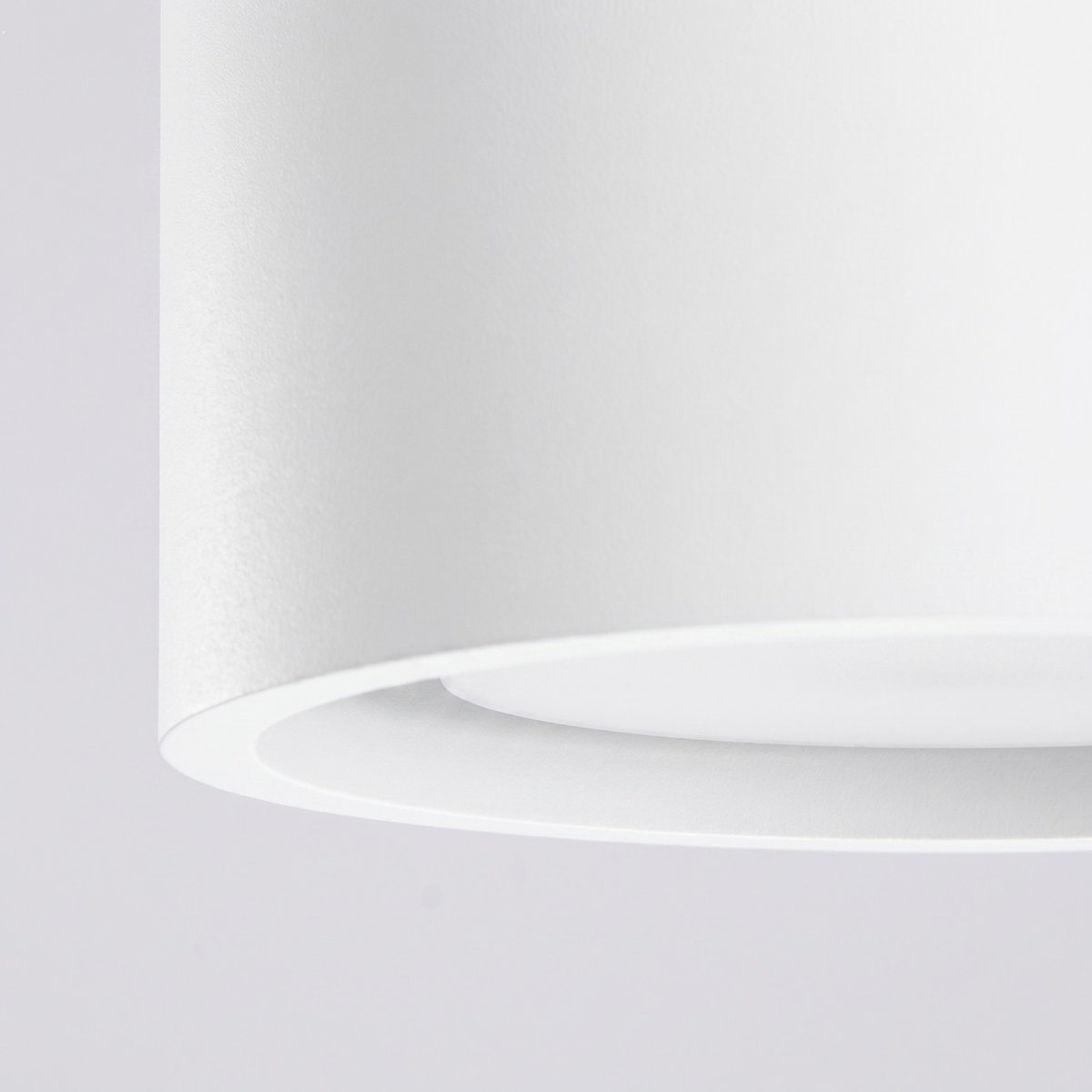 Plafonnier Aluminium Blanc Gx53 2 MODO blanc, EDEN