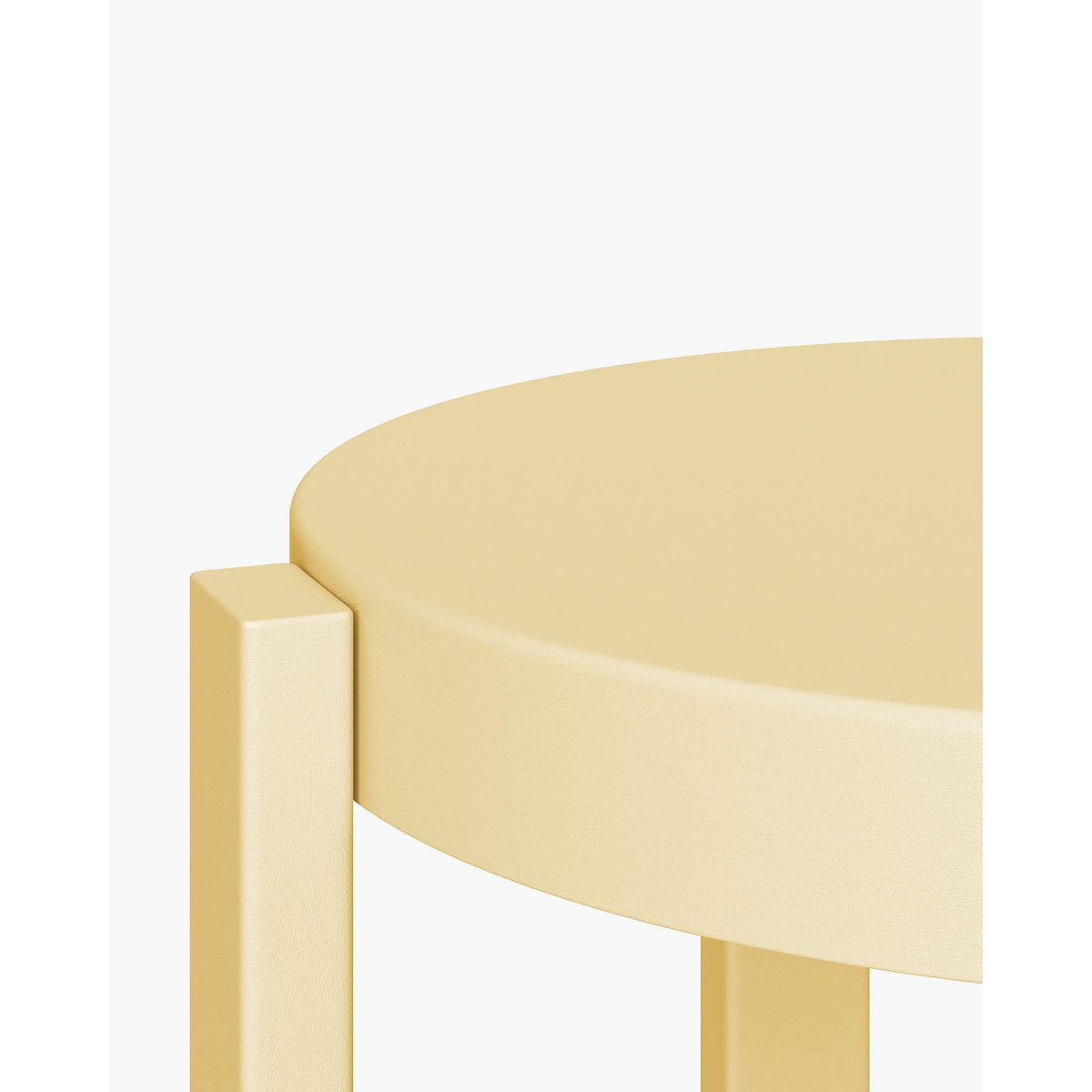Tabouret de bar en acier robuste DOON rose pétale, NOO.MA