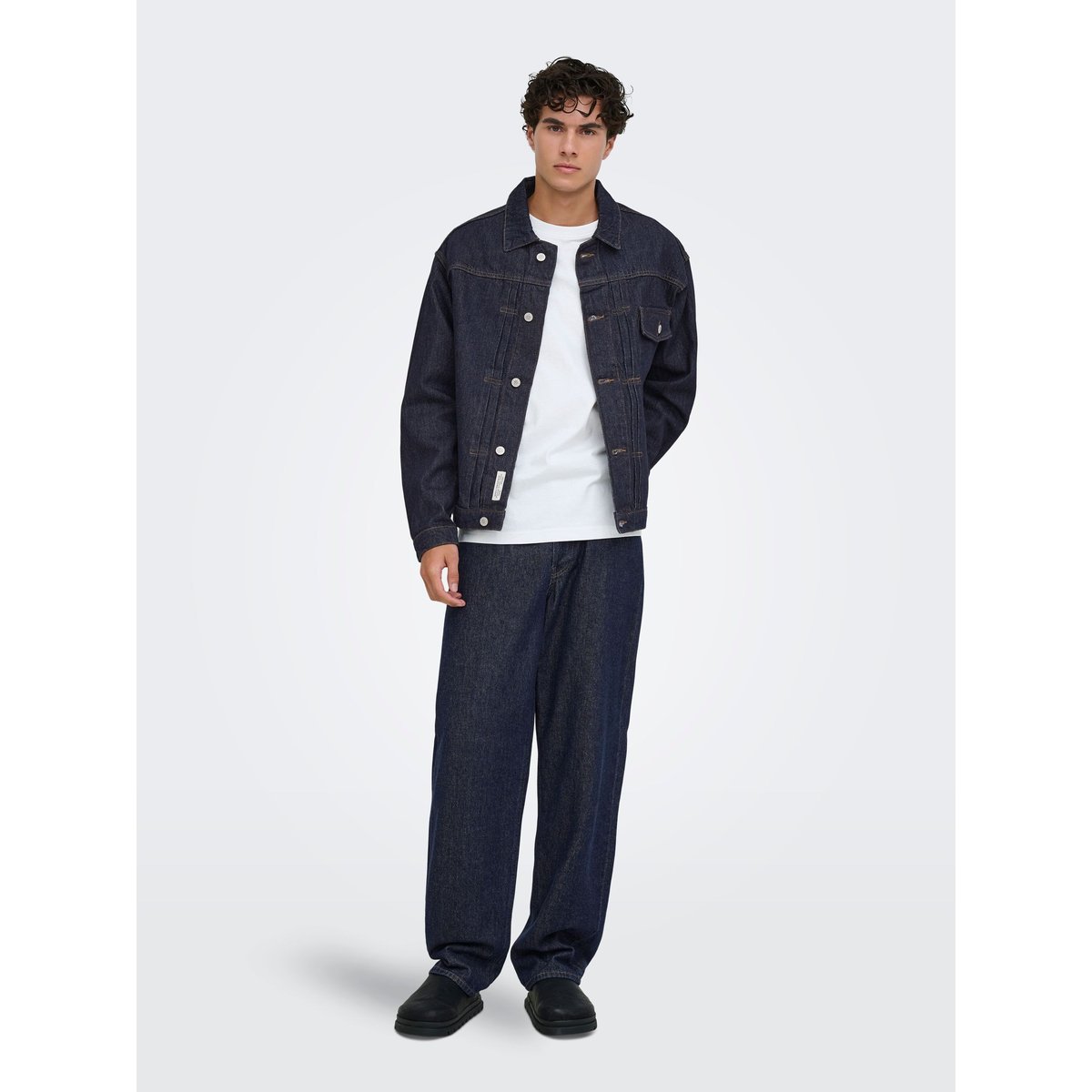 Veste En Jean dark blue denim, ONLY & SONS
