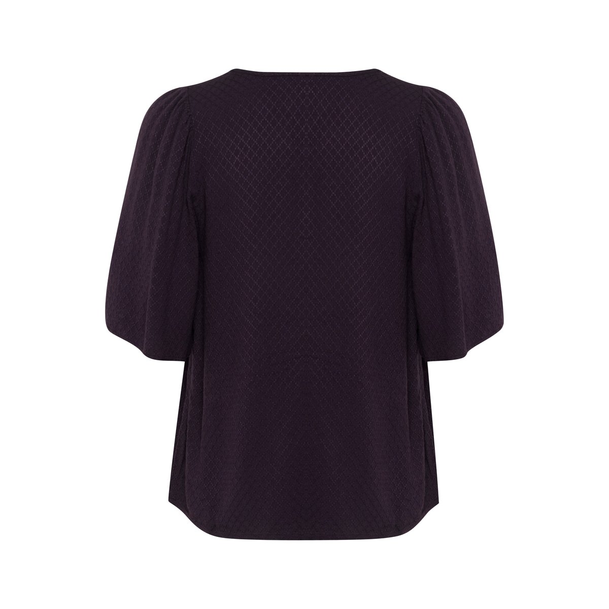 Short sleeved blouse violet dawn purple, KAFFE