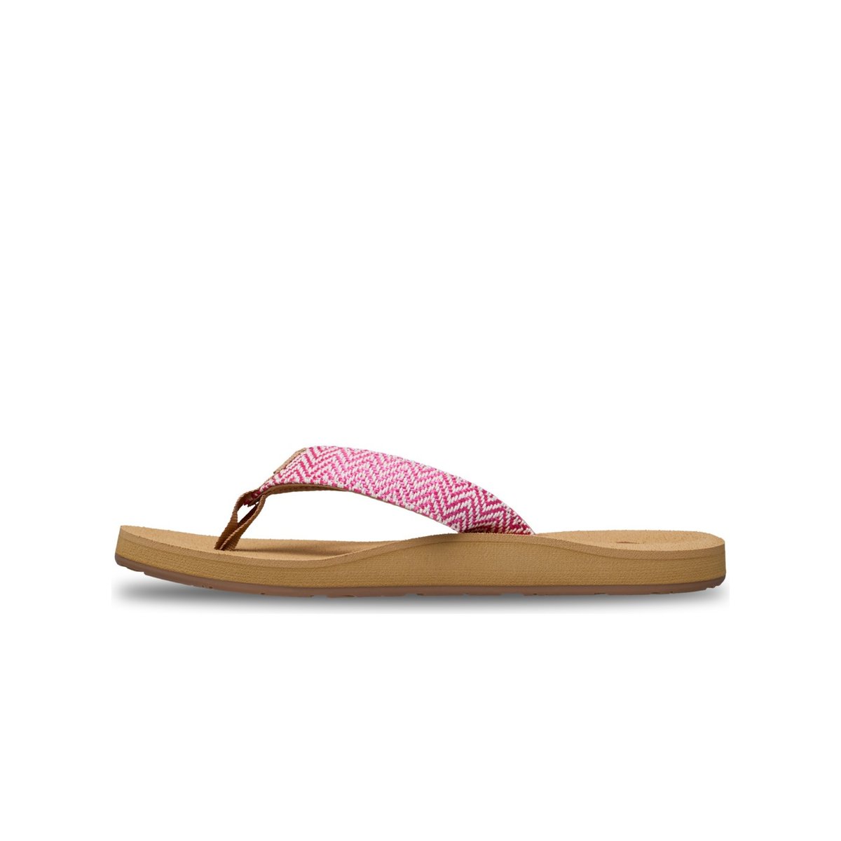 Sandales PORTO RAFFIA. rouge raspberry, ROXY
