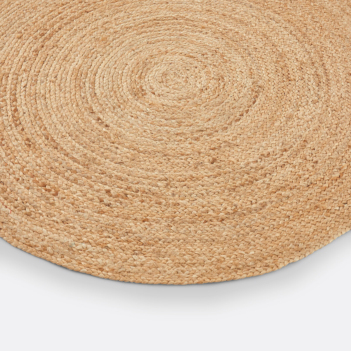 Tapijt in jute, Aftas, Ø100 cm naturel, LA REDOUTE INTERIEURS