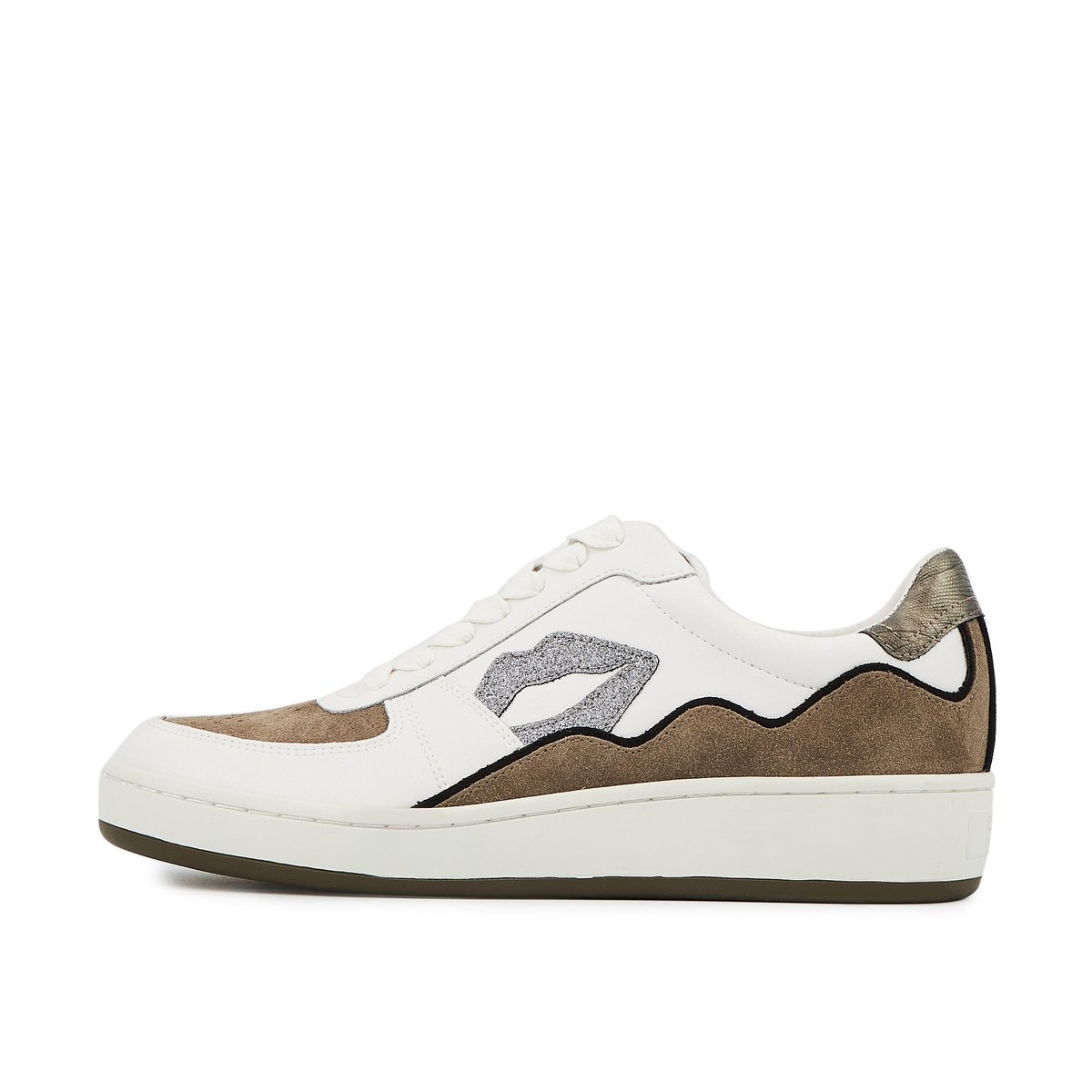 Baskets En Cuir Loulou Suede gun, BONS BAISERS