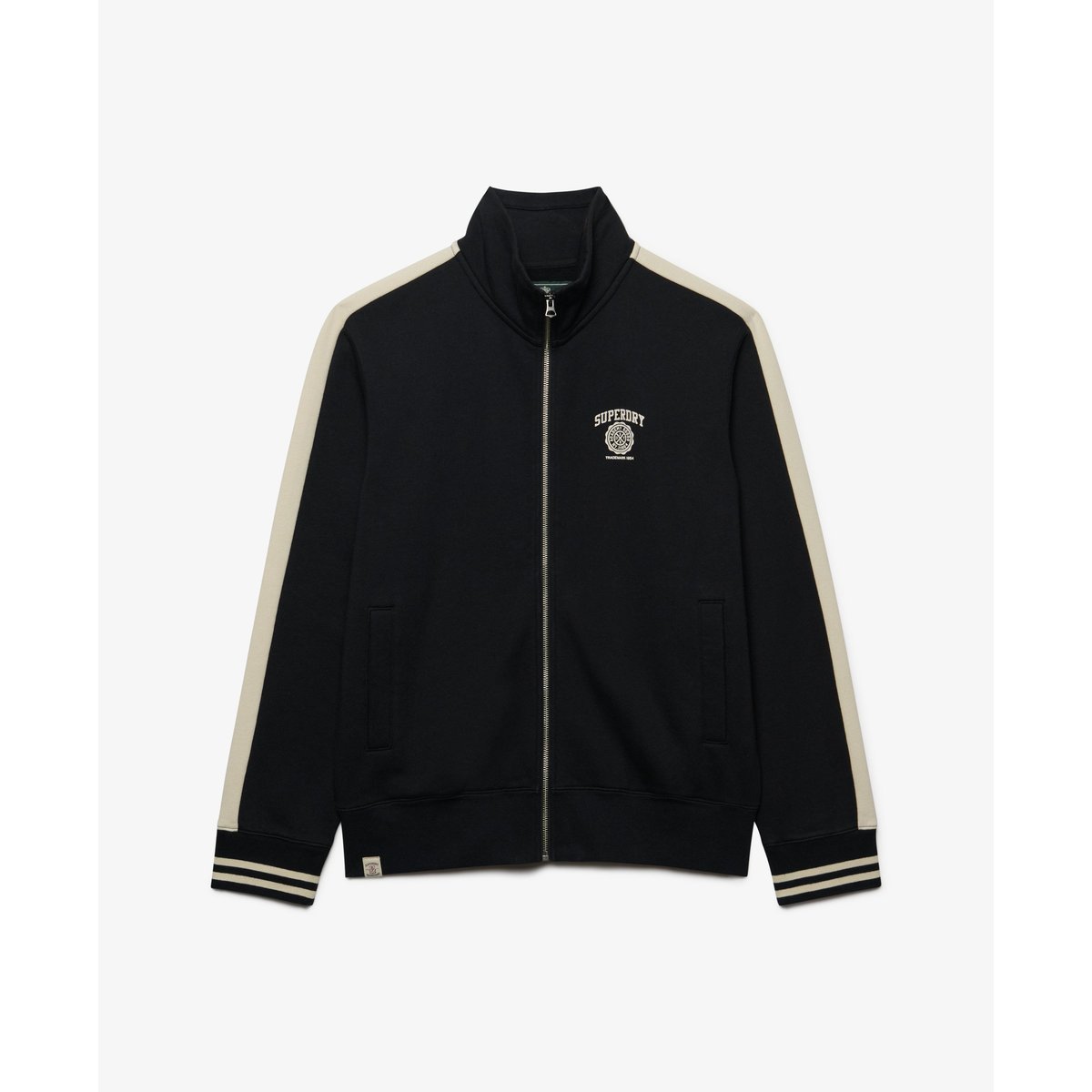 Veste de Survêtement Athletic Club Coupe Décontractée noir de jais, SUPERDRY