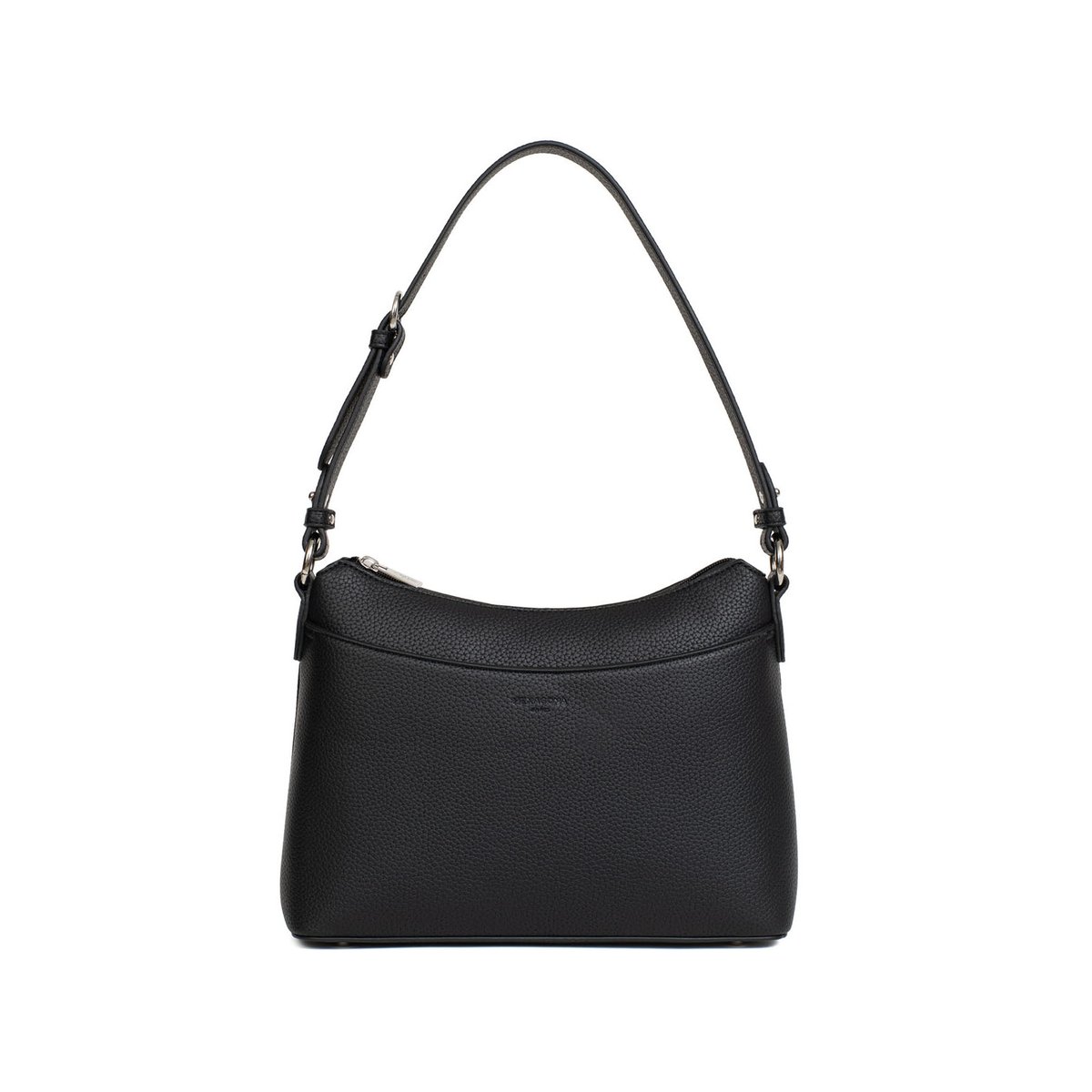 Sac porté épaule 1 anse MADRID noir, HEXAGONA