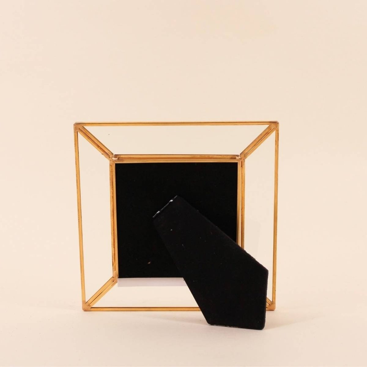 Cadre photo 10x10cm doré, ORNAMI