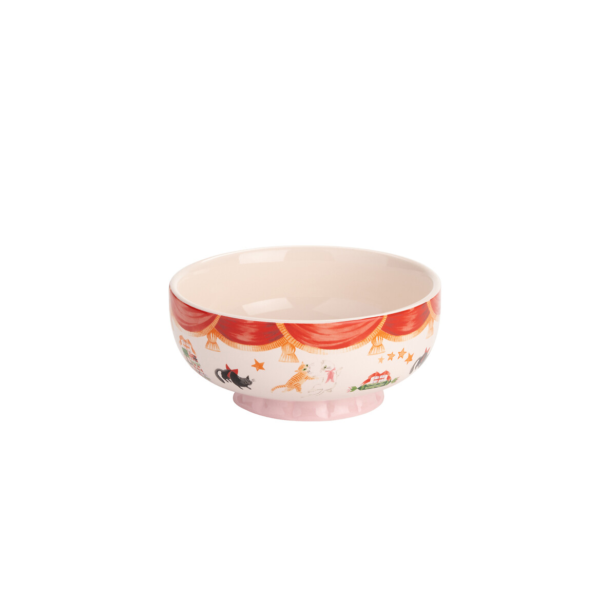 Set of 2 Nutcracker Footed Dessert Bowls multi-coloured, CATH KIDSTON