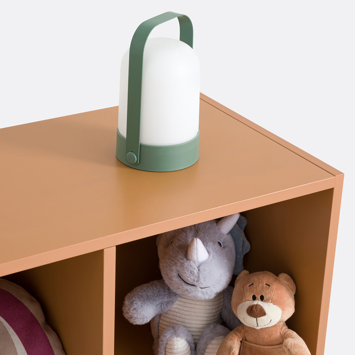 Meuble de rangement 4 cases, Diny caramel, LA REDOUTE INTERIEURS