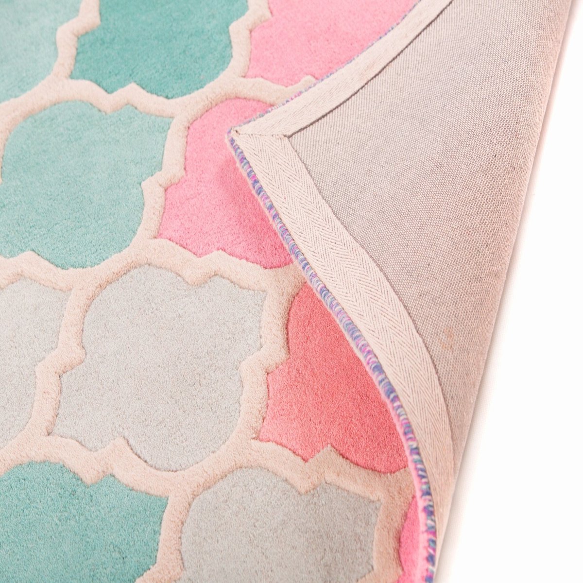 Tapis ROSELLA rose/bleu, FLAIR RUGS