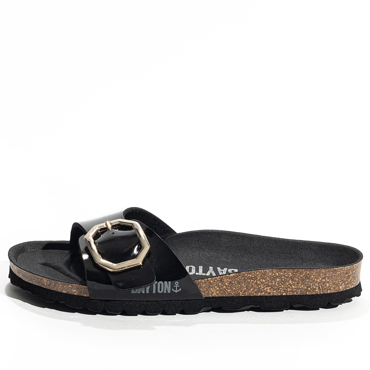 Sandales Vegan ZEPHYR noir, BAYTON