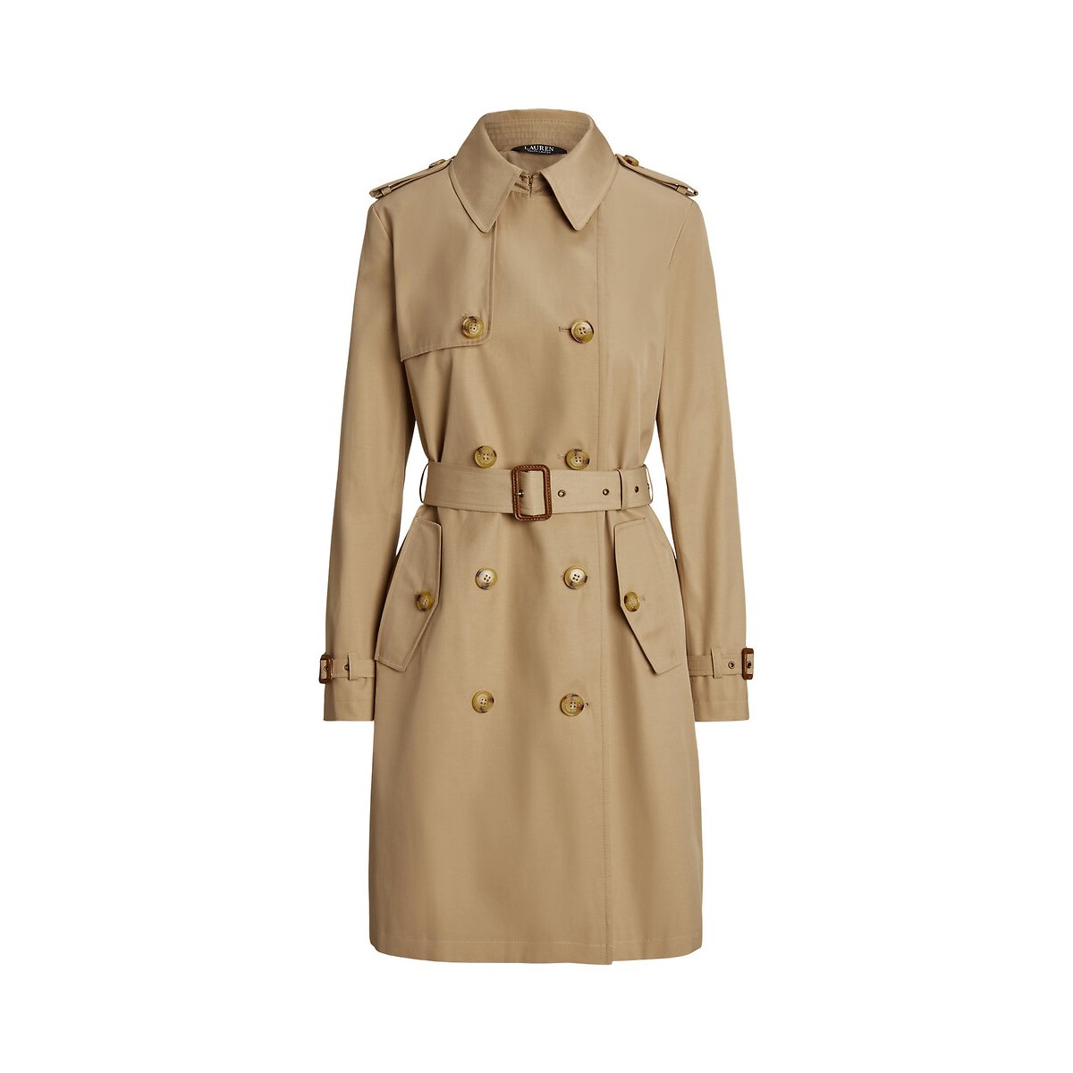 Trench con cintura beige, LAUREN RALPH LAUREN