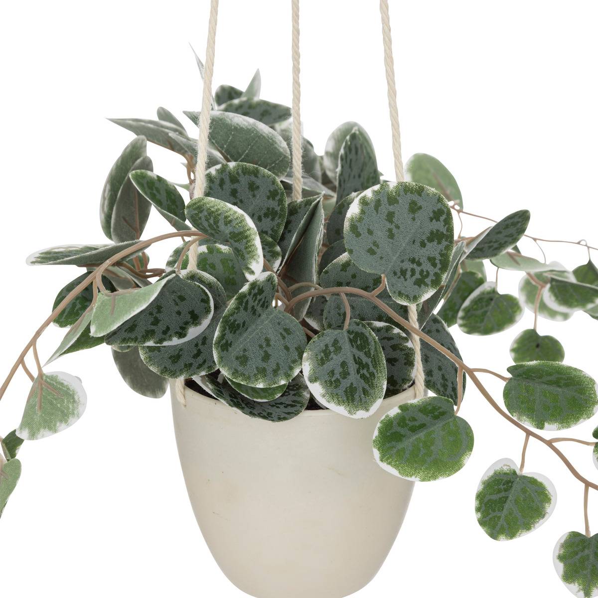 Plante artificielle suspendue LOURMARIN blanc, ATMOSPHERA