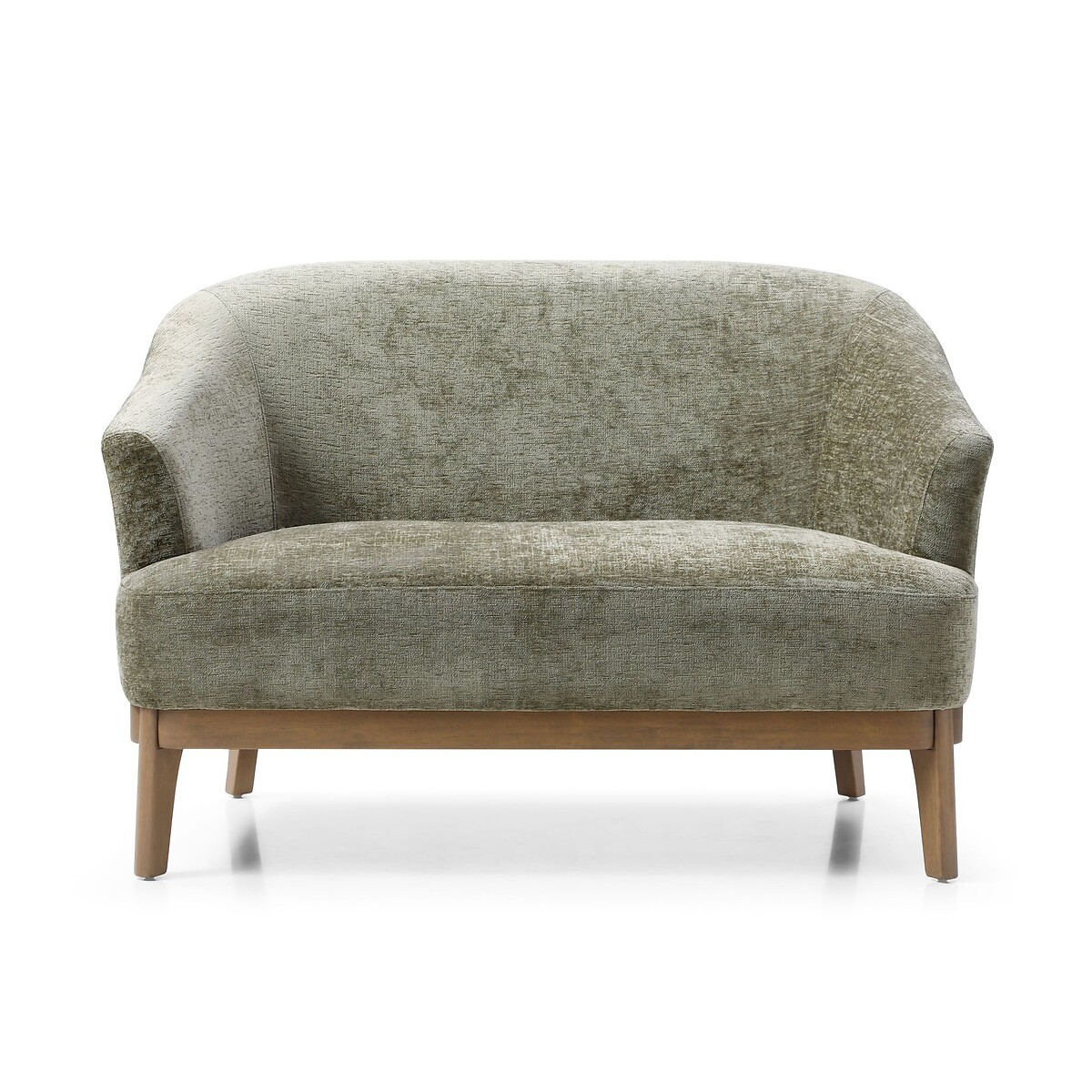 Eliana Chenille 2-Seater Accent Sofa olive, ÉDITÉ