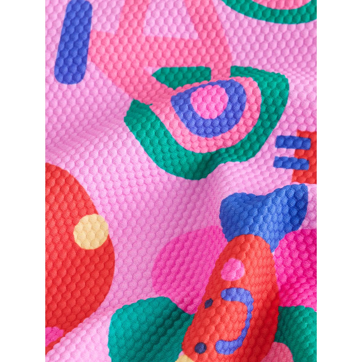Maillot de bain à volants tampon rose personnage, NEXT
