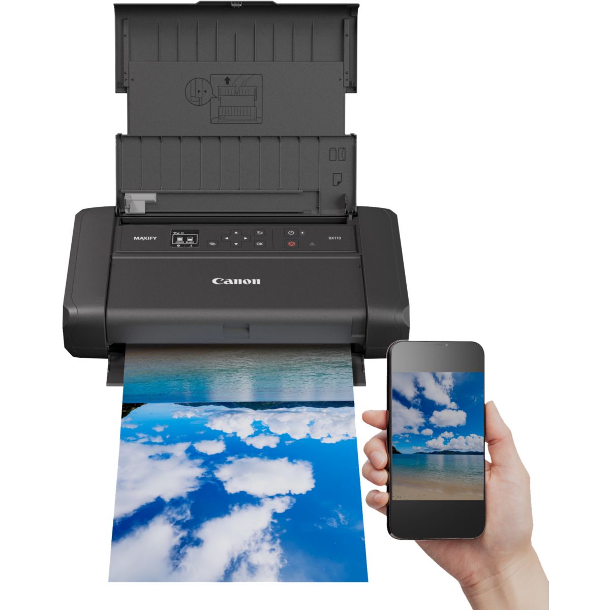 Imprimante jet d'encre MAXIFY BX110 couleur unique, CANON
