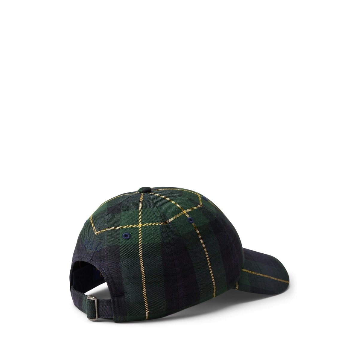 Casquette en flanelle carreaux vert/marine, POLO RALPH LAUREN
