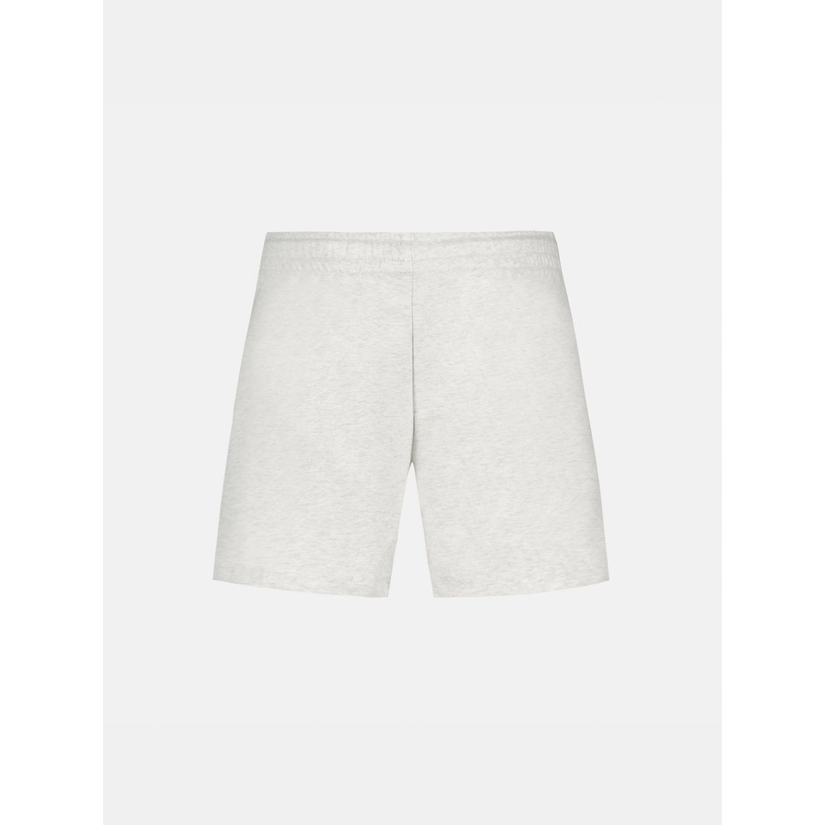Short en molleton léger avec bandes côtés rayées Heritage beige chiné clair, LE COQ SPORTIF