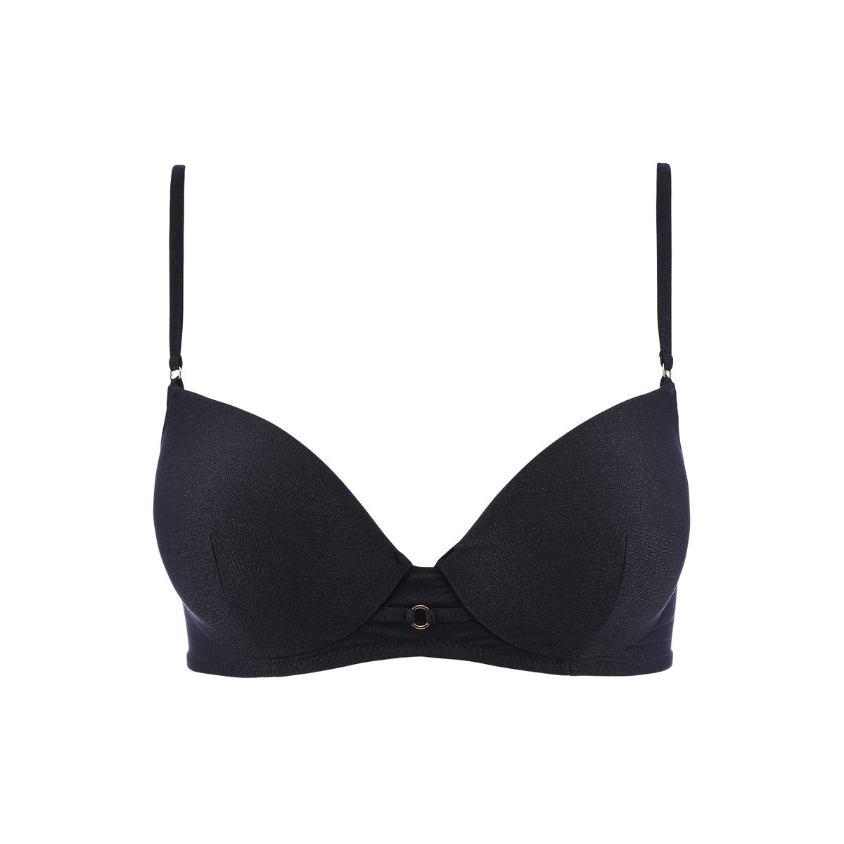 Haut de maillot de bain Push up coques Summer Glow noir, AUBADE