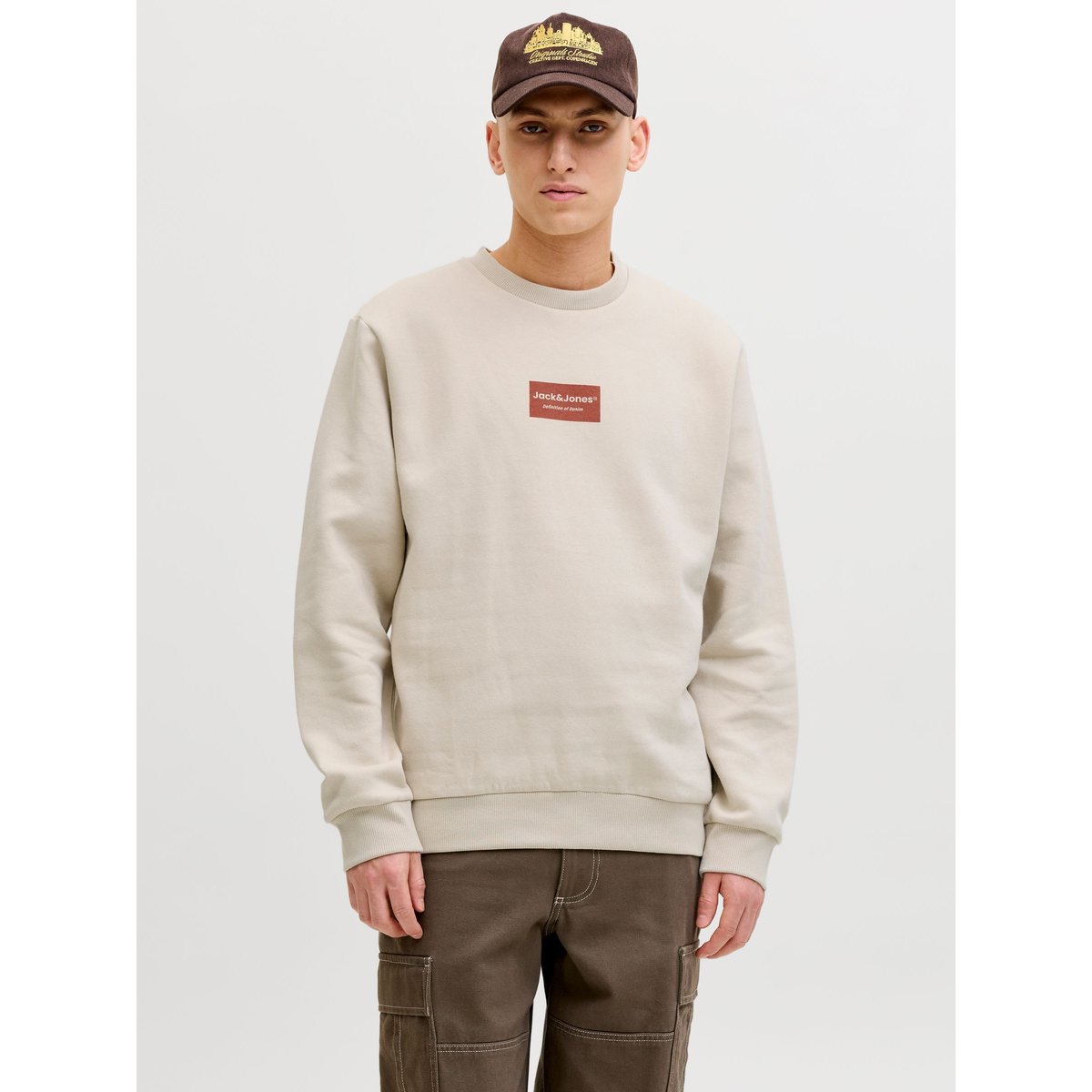 Sweat-Shirt moonbeam, JACK & JONES