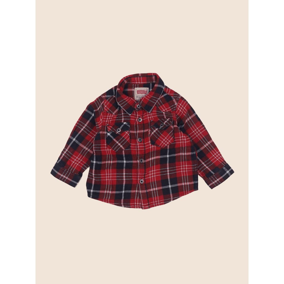 Chemise - Très bon état rouge, LEVI'S