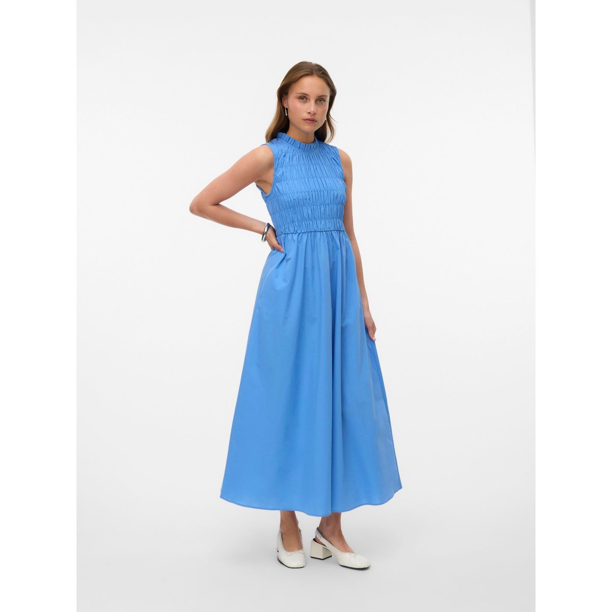 Robe bleue - granada sky 1, VERO MODA