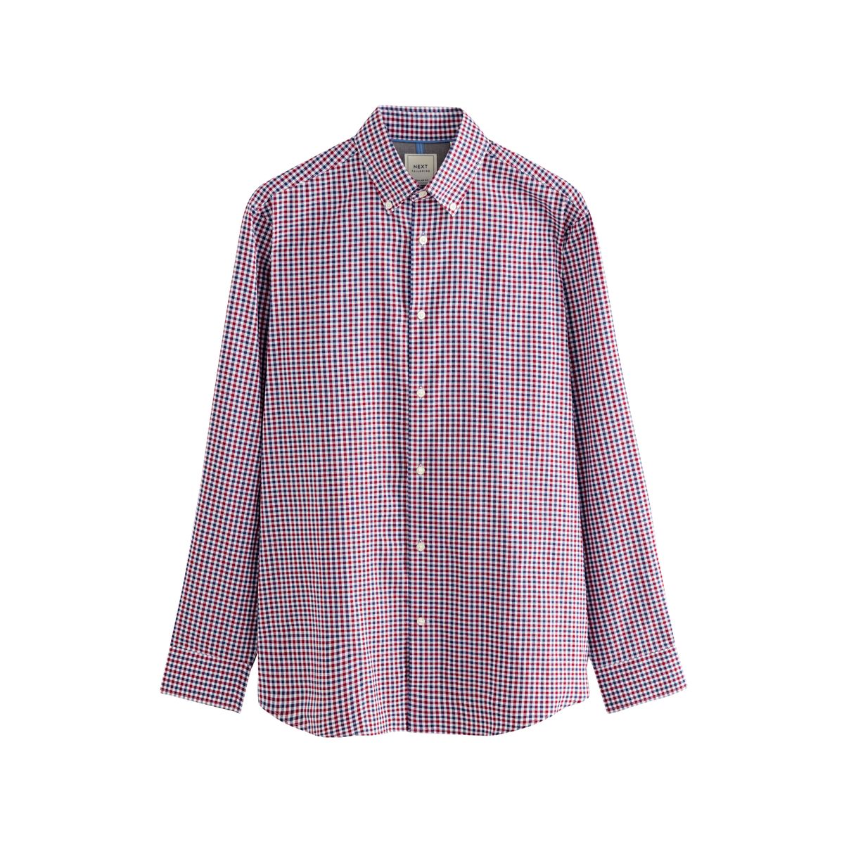 Chemise oxford, lot de 2 vichy bleu/vichy rouge, NEXT