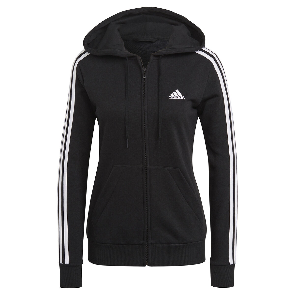 Sweat À Capuche Essentials Full-zip noir, adidas Performance