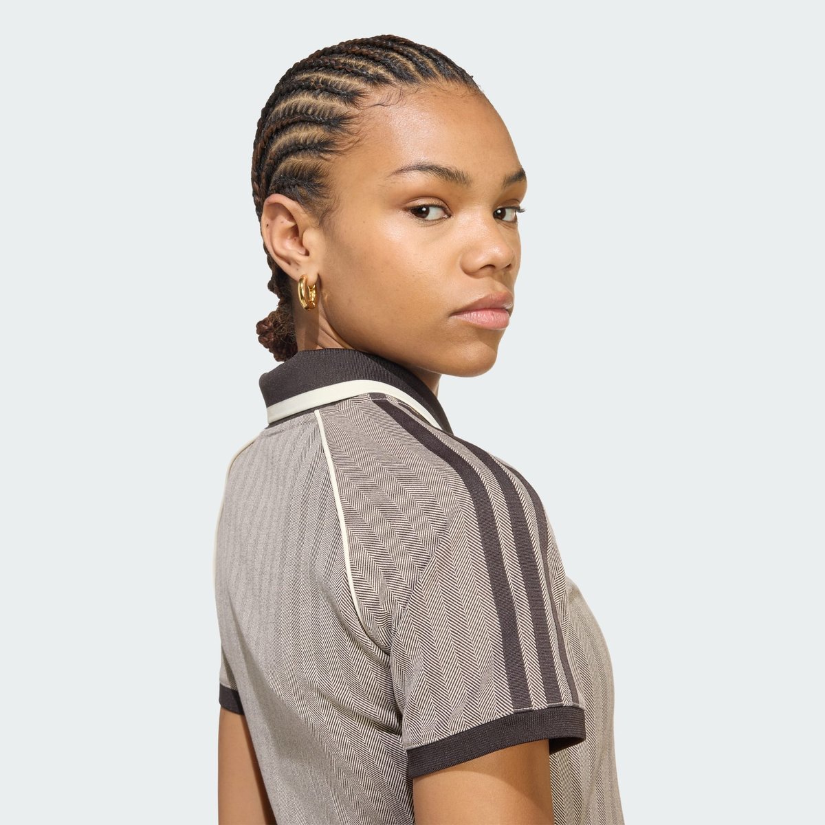 Polo Tweed Polo Tweed light brown, adidas Originals
