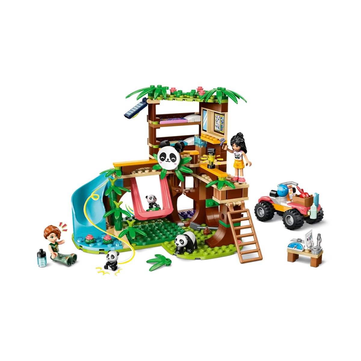 Friends Le sanctuaire des pandas multicolore, LEGO