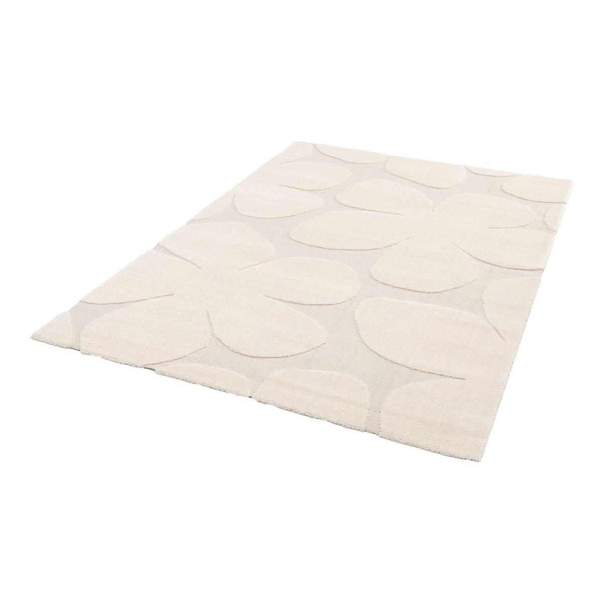 Tapis intérieur rectangulaire vintage BETTY crème, SWEEEK