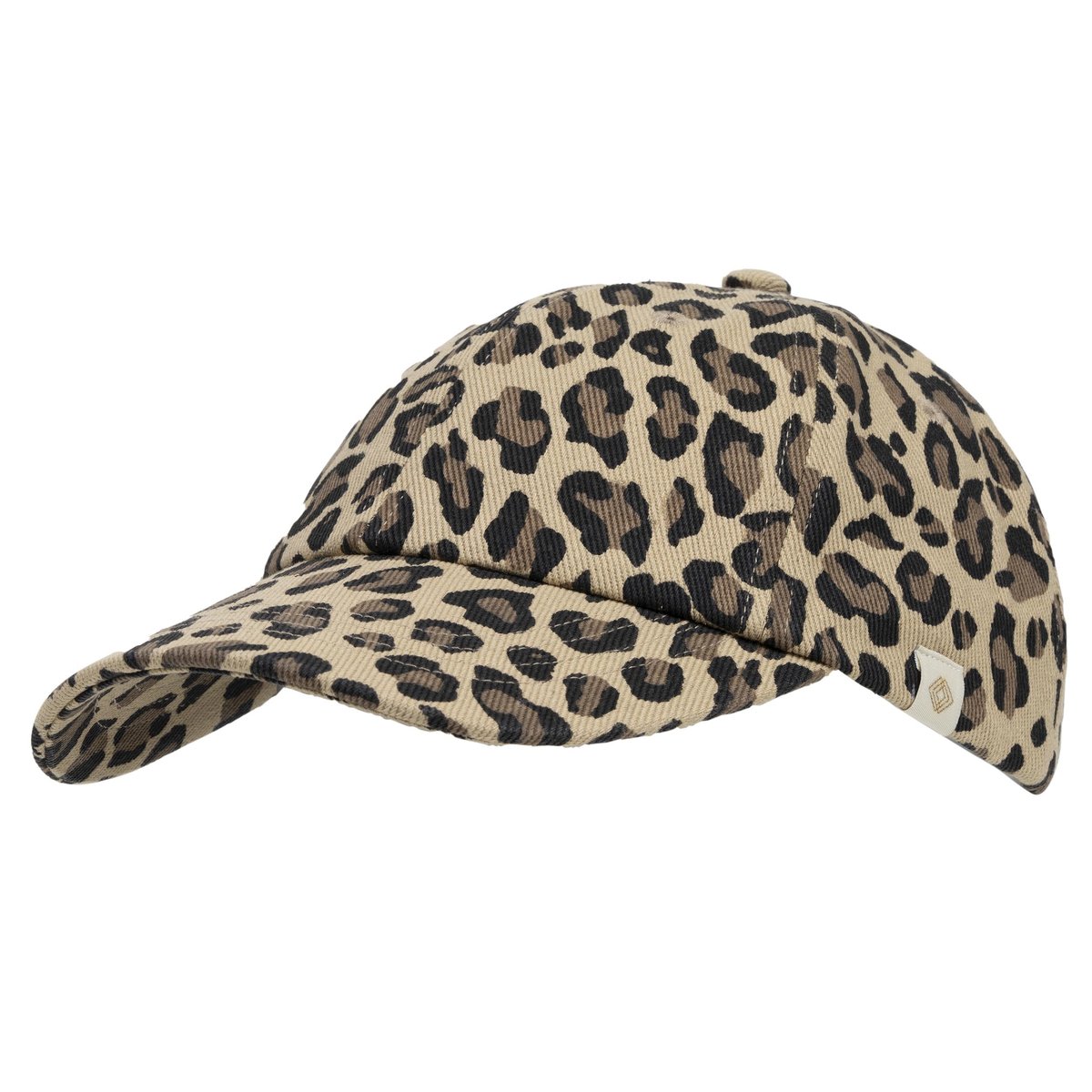 Casquette 100% coton, ajustable facilement, fermeture snapback multicolor léopard, ISOTONER