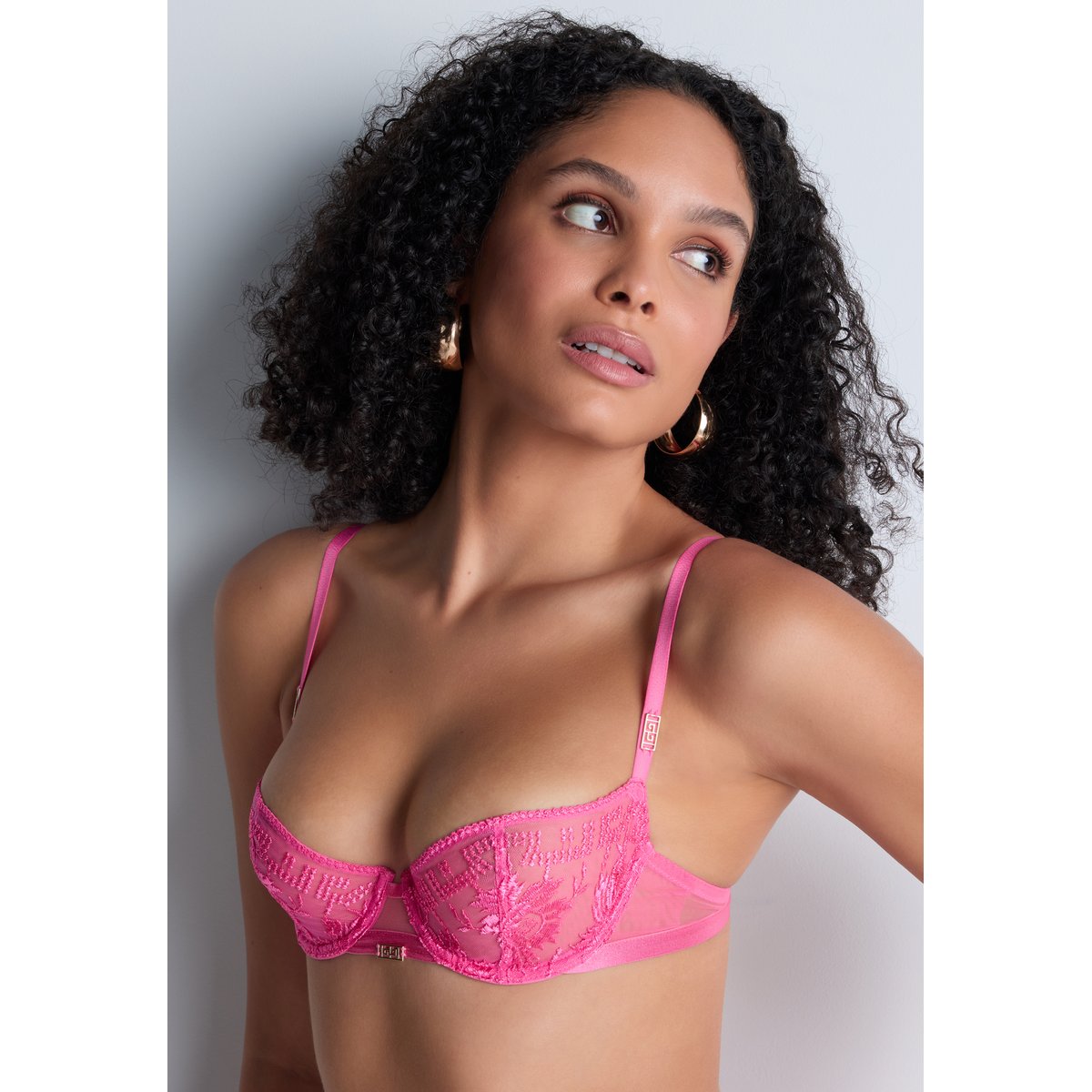 Soutien-gorge Corbeille avec armatures Rules of attraction rose, AUBADE