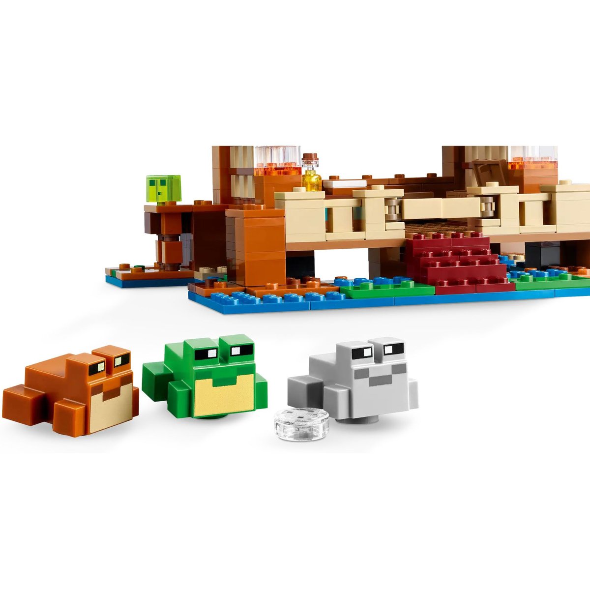 LEGO Minecraft - Maison de la Grenouille (21256) : Aventure et Créativité multicolore, LEGO