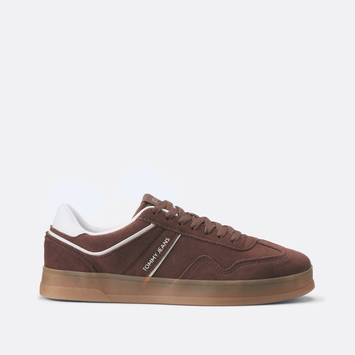 Baskets en cuir suède The Greenwich marron, TOMMY JEANS