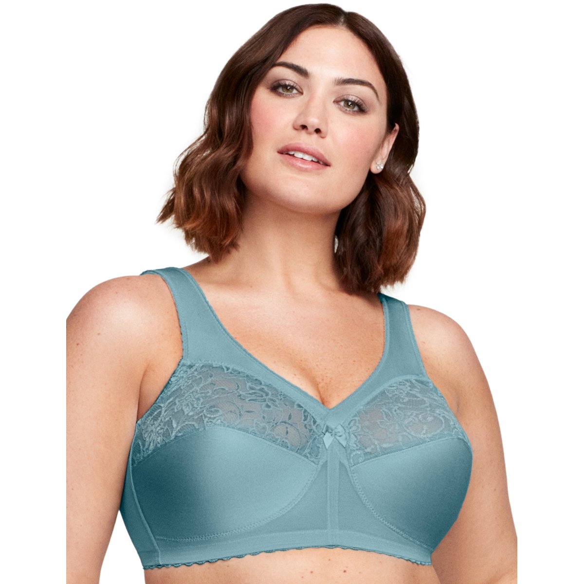 Soutien-gorge Glamorise MagicLift Grand Maintien bleu polaire, GLAMORISE