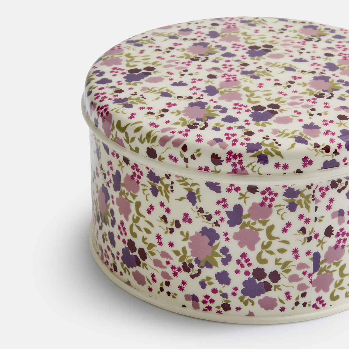Lote de 3 cajas de almacenamiento de metal, LEIHO estampado multicolor, LA REDOUTE INTERIEURS