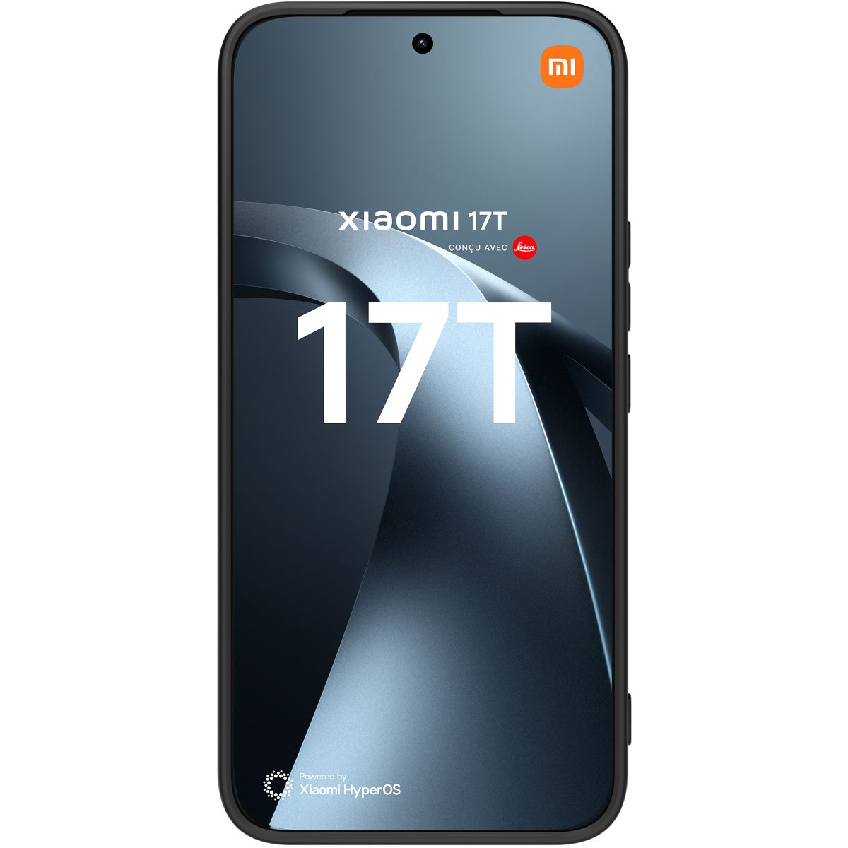 Coque Xiaomi 17T Coque premium Noir couleur unique, XIAOMI